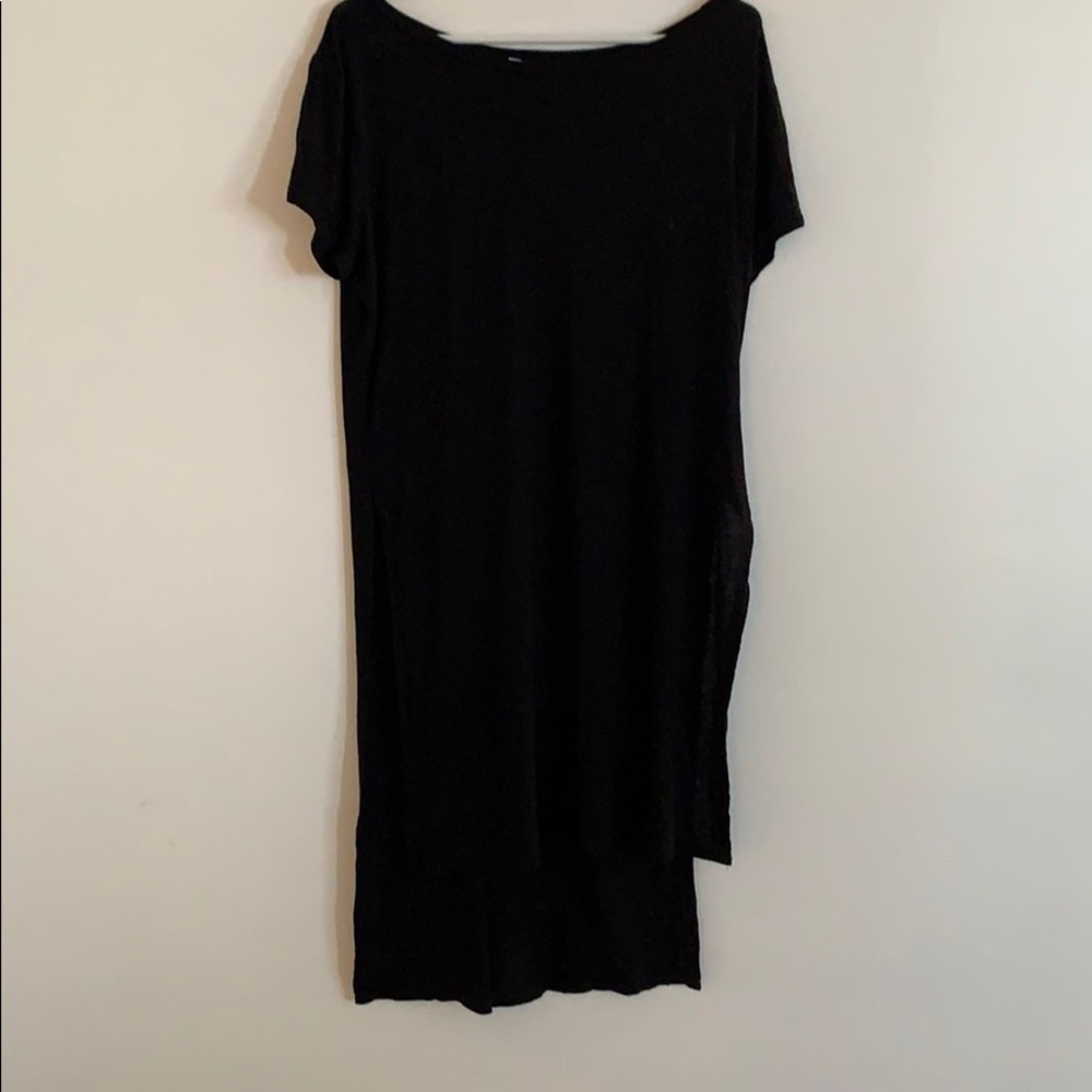 Long Black Tee